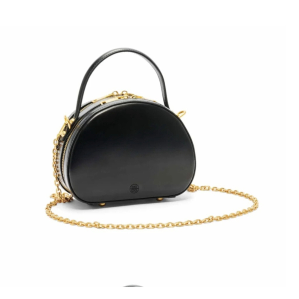 Bolvaint Small Black Purse Gold Chain Strap Shoulder Bag Kentucky Derby Style - Picture 3 of 12